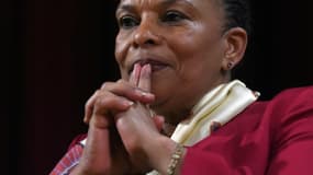 Christiane Taubira à New York le 29 janvier 2016