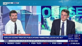 François Monnier (Investir) : quelles leçons tirer des publications trimestrielles du CAC 40 ? - 27/10
