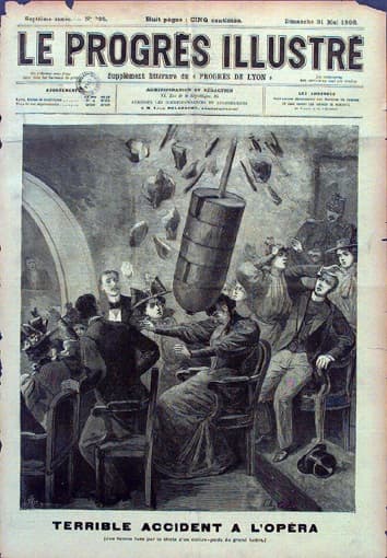 La une du Progrès illustré le 31 mai 1896. La une du Progrès illustré le 31 mai 1896.