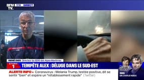 Alpes-Maritimes: "Une centaine d'interventions" en cours, selon les pompiers