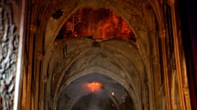 Incendie à Notre-Dame: les premières images de l'intérieur de la cathédrale  