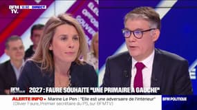 "Il a fallu 7 ans pour redevenir un parti central dans le débat public": Olivier Faure répond au tacle de François Hollande