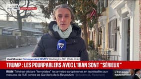 Les pourparlers avec l'Iran sont "sérieux" d'après Donald Trump