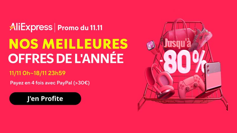 Les Singles Days débarquent chez Aliexpress, une avalanche de remises vous attend (-80%)