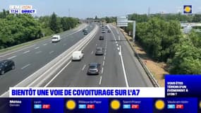 Bientôt une voie de covoiturage sur l'A7