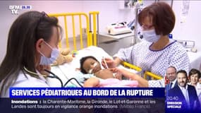 Entre l'épidémie de bronchiolite et le manque de personnel, les services de pédiatrie sont au bord de la rupture en Île-de-France