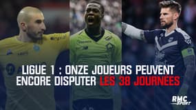 Ligue 1 : Onze joueurs peuvent encore disputer les 38 journées