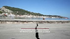 Un puissant séisme sous-marin secoue la Grèce 