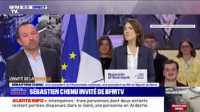 Sébastien Chenu, au sujet de Valérie Hayer: "C'est une candidate faible, à mi-chemin entre Valérie Pécresse et Nathalie Loiseau"