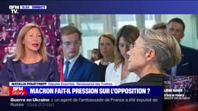 Natalia Pouzyreff: "Emmanuel Macron a tendu la main aux oppositions constructives"