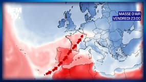 L'évolution de la météo d'ici au vendredi 9 avril 2021.