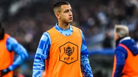 Bartug ELMAZ avec l'OM le 01/03/2023 en Coupe de France