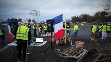 Les gilets jaunes à Blois le 24 novembre dernier. (Photo d'illustration)