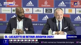 "Un retour qui nous comble de bonheur": Jean-Michel Aulas se réjouit de l'arrivée d'Alexandre Lacazette