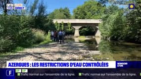 Azergues : les restrictions d'eau contrôlées