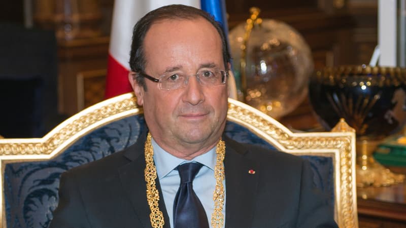 François Hollande lors d'une précédente visite en Arabie Saoudite, au palais de Jeddah, en novembre 2012.