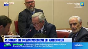 La bévue du député RN Christian Girard qui défend un amendement de LFI