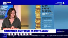 Lyon: les crêpes à l'honneure lors d'un festival