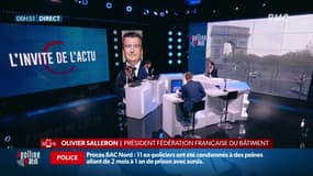Olivier Salleron, président de la Fédération française du Bâtiment