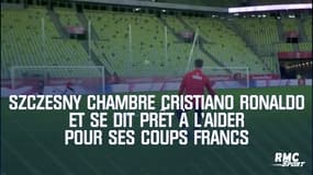 Szczesny chambre Cristiano Ronaldo et se dit prêt à l'aider pour ses coups francs