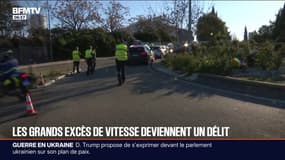 Les excès de vitesse d'au moins 50 km/h deviennent un délit, à partir de ce lundi