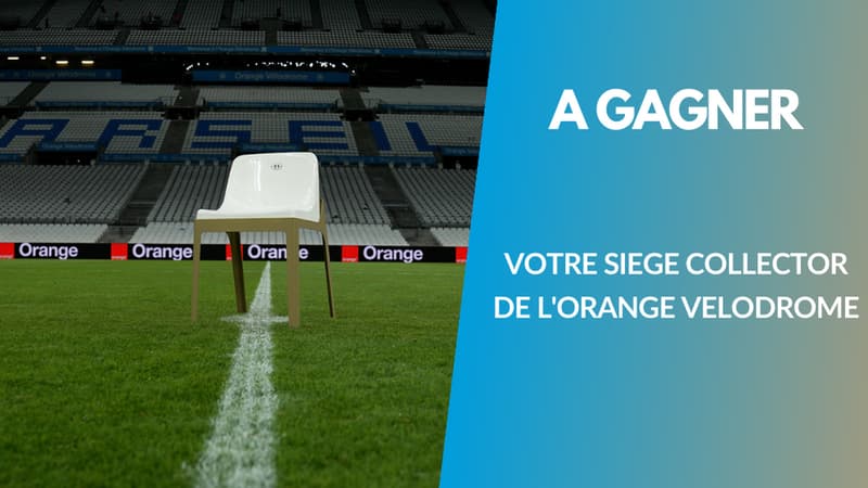 A gagner : votre siège collector de l'Orange Vélodrome
