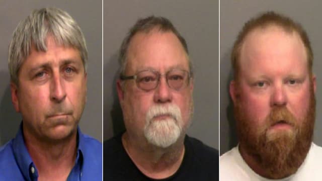 Les trois accusés.