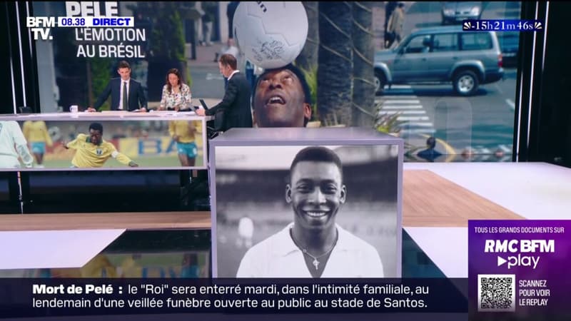 L'émotion est toujours aussi forte au Brésil après la mort de Pelé