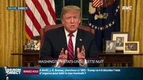 Frontière mexicaine: Trump défend son mur... ou au moins une clôture en métal