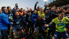 La joie de Rumilly-Vallières qualifié face à Toulouse en demi-finale de Coupe de France
