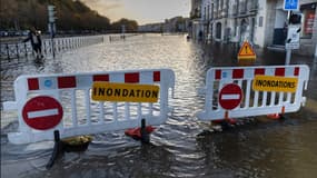 Des inondations à Quimper le 29 octobre 2023