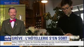 Grève: "la situation est moins dramatique que ce qui pouvait être annoncé", explique, soulagé, Jean-Marc Banquet d'Orx, président de l'UMIH Ile-de-France 