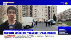Marseille: une nouvelle opération "place nette" aux Rosiers