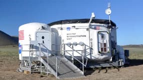 L'habitation proposée par l'équipe du Wisconsin, actuellement testée en Arizona.