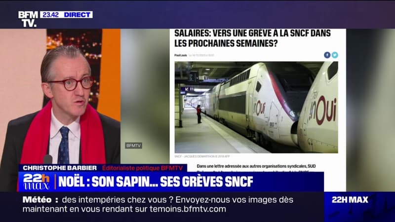 LA BANDE PREND LE POUVOIR - Noël: son sapin et ses grèves à la SNCF