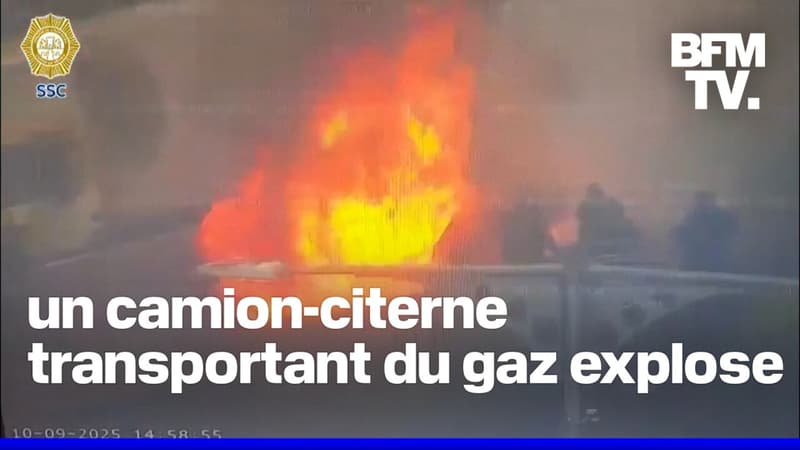 Mexique: l'explosion d'un camion-citerne fait 4 morts et 90 blessés dans une quartier très peuplé de la capitale