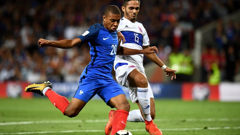 Mbappé et les Bleus n'ont pas pu faire mieux que 0-0 face au Luxembourg dimanche.