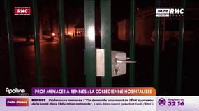 Prof menacée à Rennes : la collégienne hospitalisée