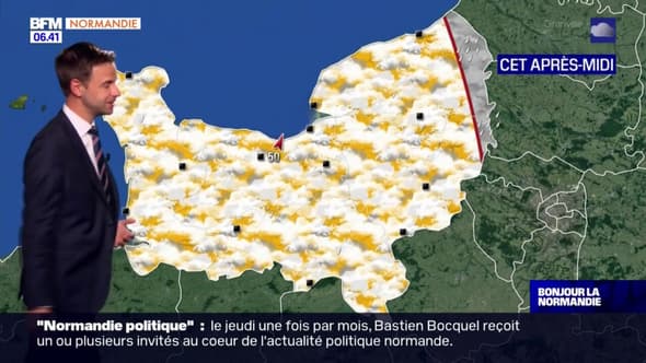 Météo Normandie: grisaille et pluie ce mardi, 20°C prévus à Cherbourg et Deauville 