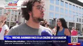 "On est extrêmement inquiets de la rentrée": à Marseille, les étudiants mobilisés pour dénoncer la nomination de Michel Barnier 