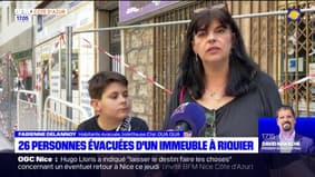 Nice: 26 personnes évacuées d'un immeuble insalubre à Riquier