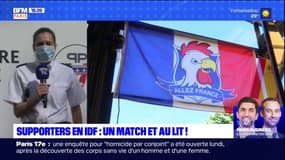 Île-de-France: un match et au lit, pour les supporters de l'équipe de France
