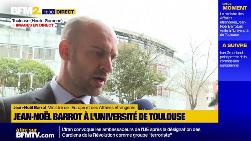 Syrie: Jean-Noël Barrot salue un cessez-le-feu qui évite "un bain de sang"