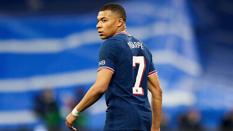 "Mbappé n'a pas prouvé en cinq ans au PSG qu'il est le meilleur du monde", tacle Guti Kylian Mbappe avec le PSG en mars 2022 1418391