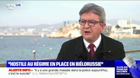 Jean-Luc Mélenchon:  "Je suis hostile au régime en place en Biélorussie"