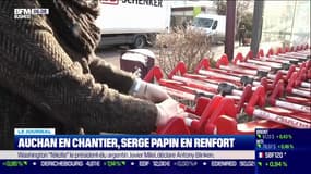 Auchan en chantier, Serge Papin en renfort