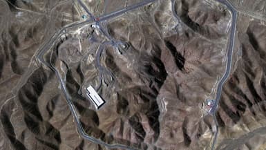 Le site nucléaire de Fordo, en Iran, le 19 juin 2025, avant les frappes américaines.