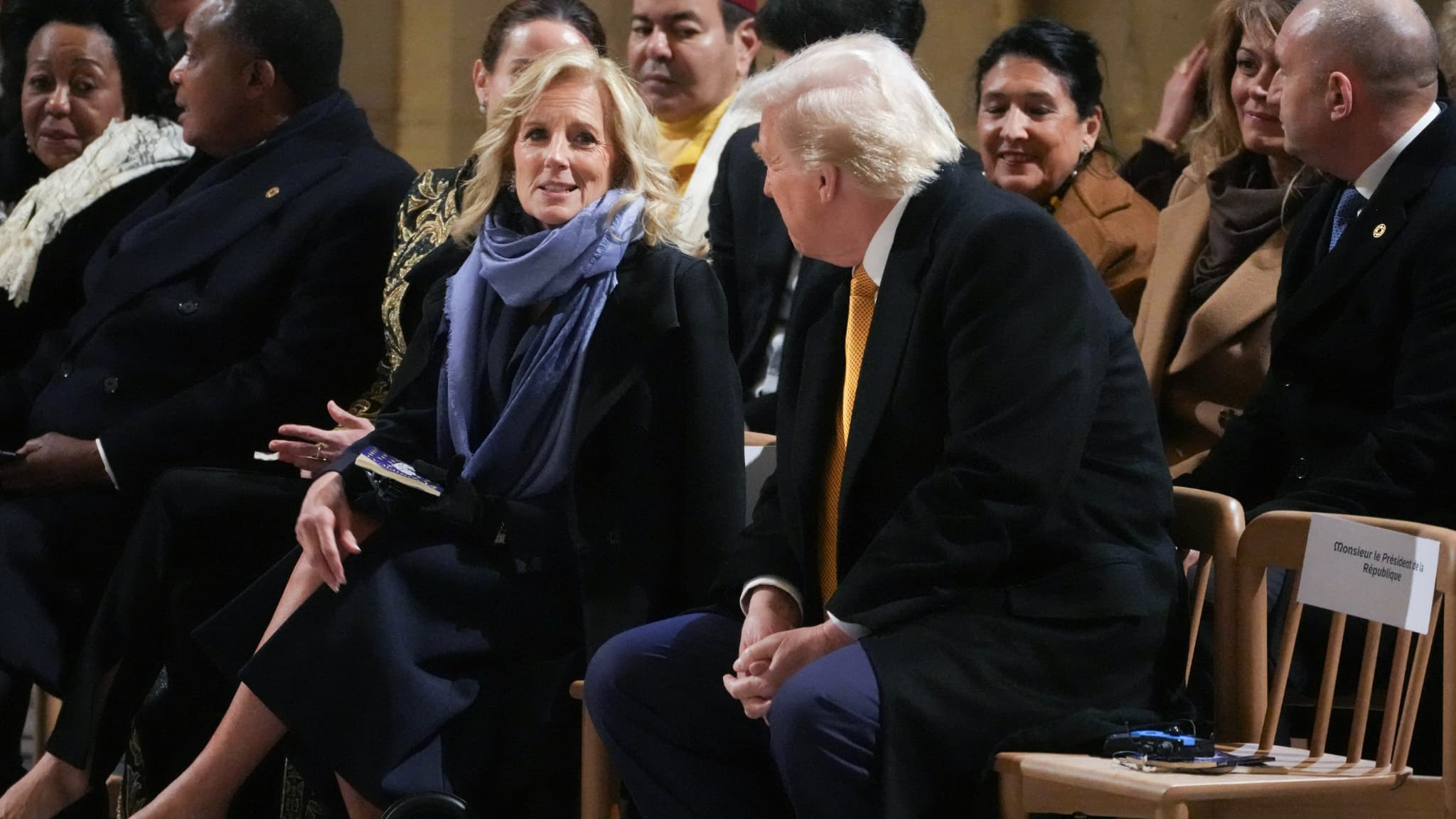 Jill Biden, Donald Trump Jill Biden, Donald Trump