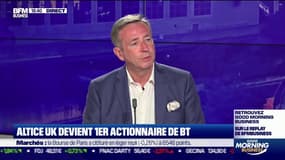Altice UK devient premier actionnaire de BT (British Telecom): "c'est une opération industrielle et stratégique" pour François Barrault