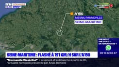 Seine-Maritime: un automobiliste flashé à 191 km/h sur l'A150